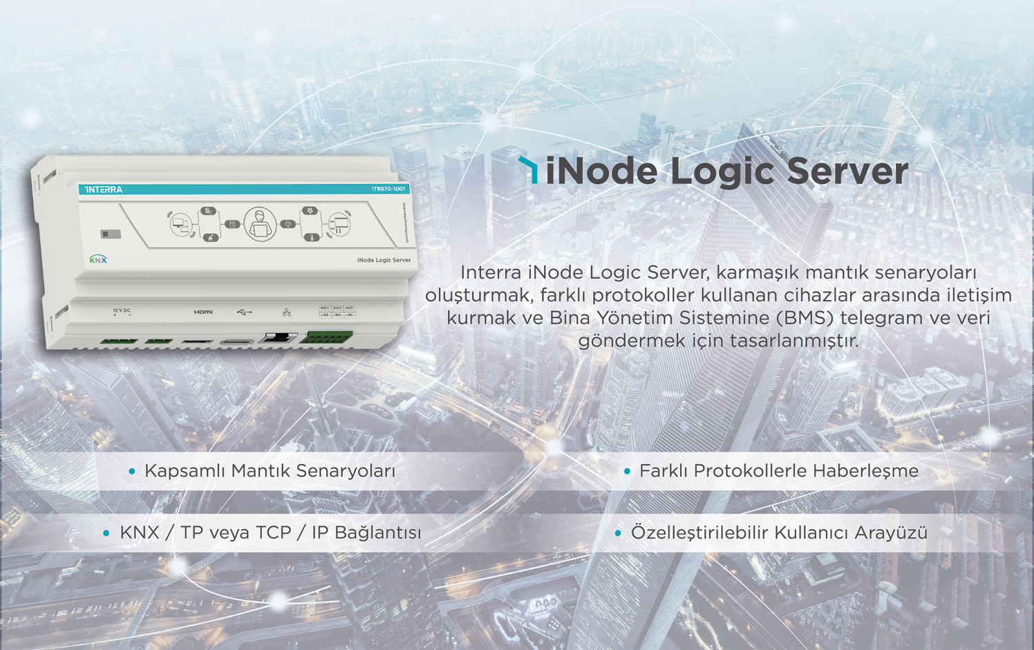 Die Zukunft intelligenter Gebäude wird durch iNode Logic Server geprägt